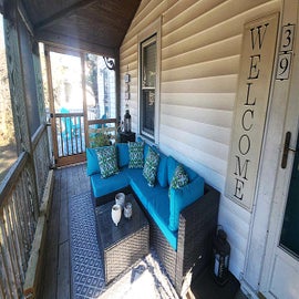 Front Screened Porch (alternate view)